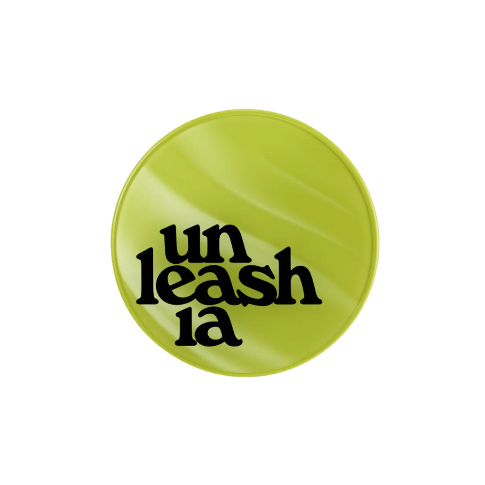 UNLEASHIA - Satin Wear Healthy Green Cushion