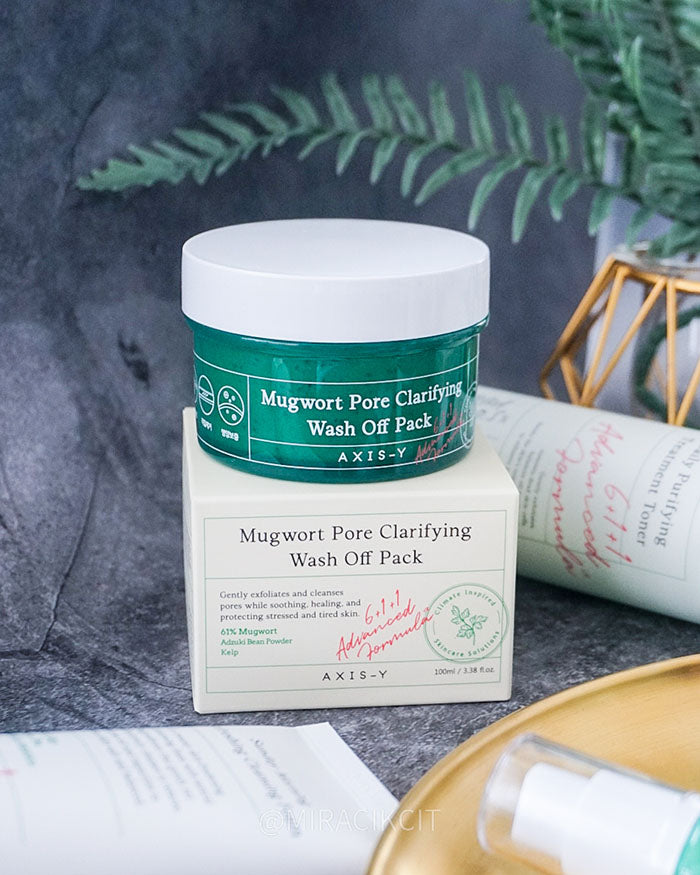 AXIS-Y - Mugwort Pore Clarifying Wash Off Pack
