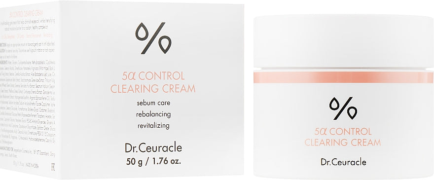 DR. CEURACLE - 5 Alpha Control Clearing Cream