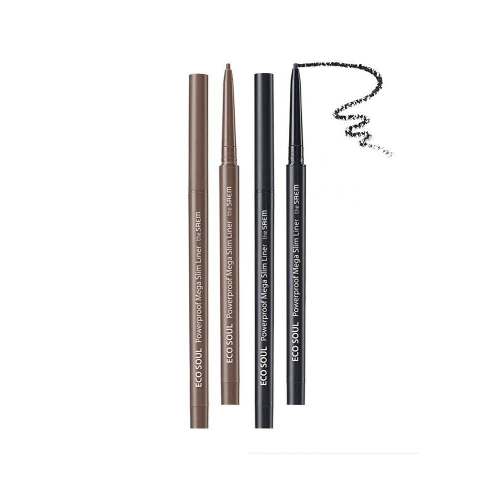 THE SAEM - Eco Soul Powerproof Super Slim Eyeliner