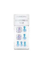 DASHING DIVA - Magic Press Pedi Dazzling Blue