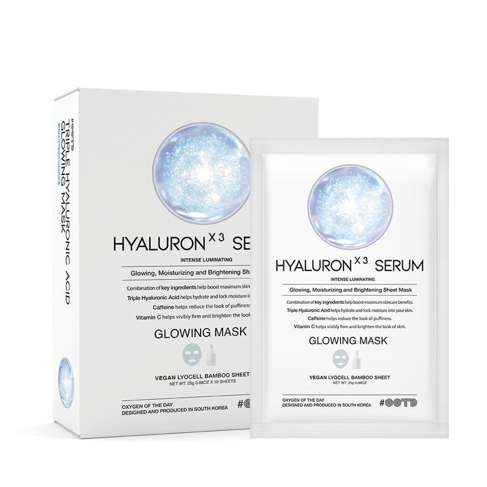 #OOTD - Triple Hyaluron Serum Glowing Mask