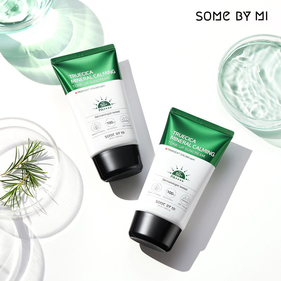 SOME BY MI - Truecica Mineral Calming Tone-Up Suncream