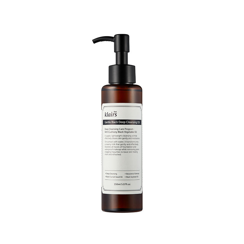 KLAIRS - Gentle Black Deep Cleansing Oil