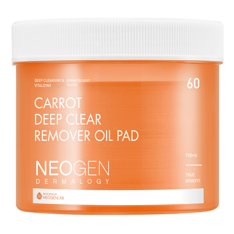 NEOGEN DERMALOGY - Carrot Deep Clear Remover Oil Pad