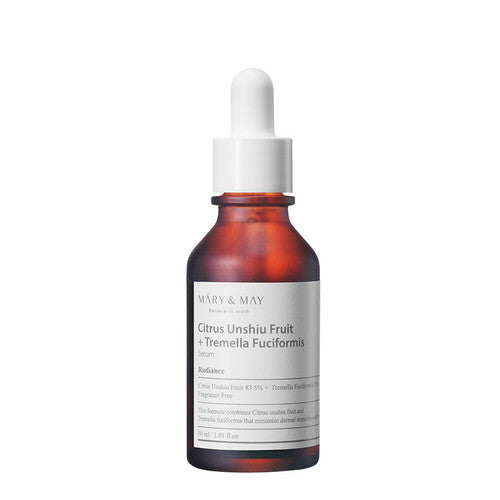 MARY & MAY - Citrus Unshiu Fruit + Tremella Fuciformis Serum