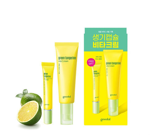 GOODAL - Green Tangerine Vita C Cream Set – Korea Cosmetics BN