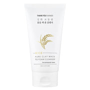 THANK YOU FARMER - Rice Pure Clay Mask To Foam Cleanser