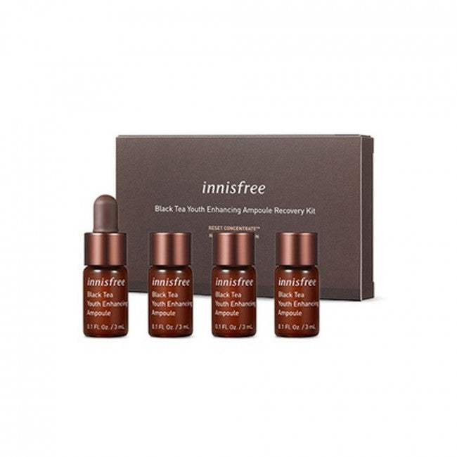 INNISFREE - Black Tea Youth Enhancing Ampoule Recovery Kit