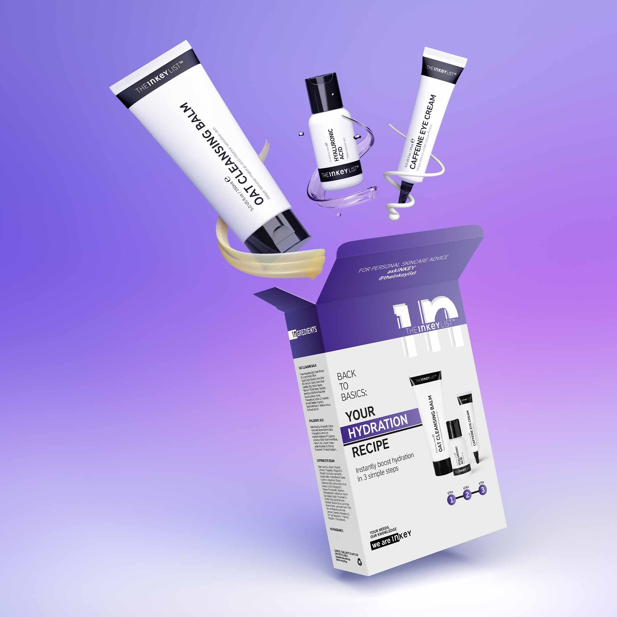 THE INKEY LIST - Back To Basics : Hydration Heroes Skincare Set