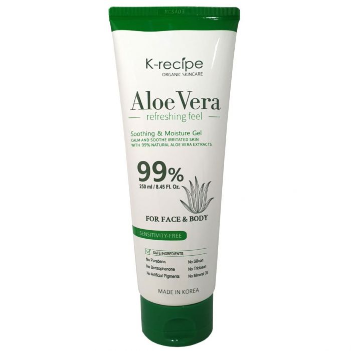 k beauty aloe vera gel K-RECIPE