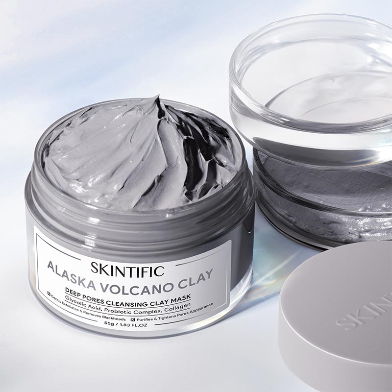 SKINTIFIC - Alaska Volcano Clay Deep Pores Cleansing Clay Mask