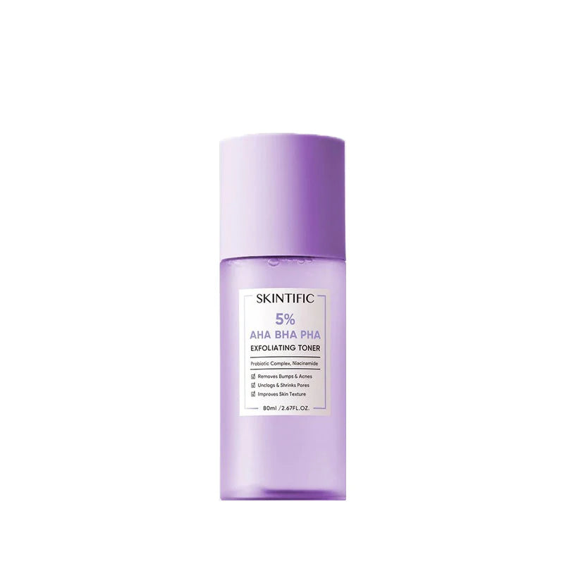 SKINTIFIC - 5% AHA BHA PHA Exfoliating Toner