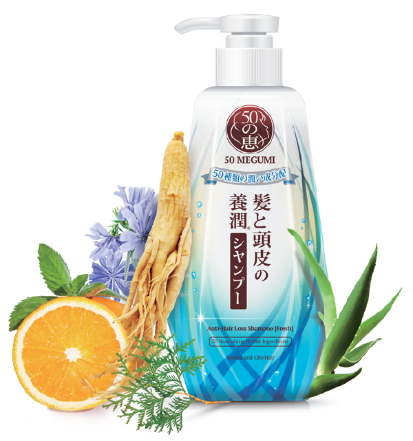 50 MEGUMI - Anti-Hair Loss Shampoo (Fresh)
