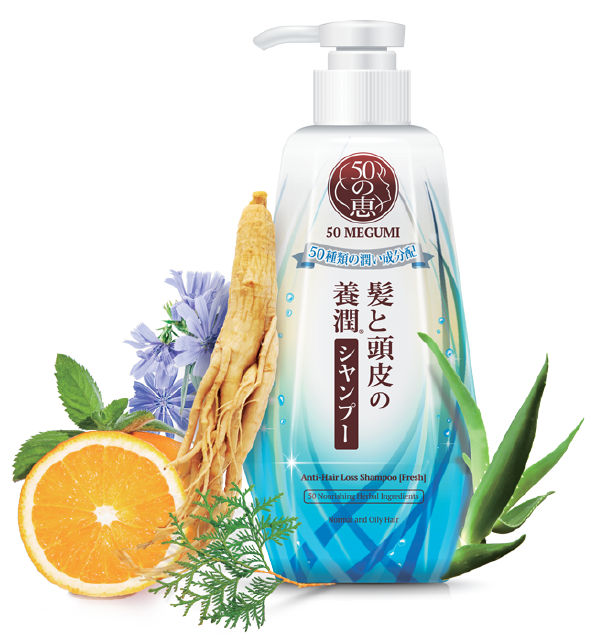 50 Megumi - Anti-Hair Loss Shampoo (Fresh)