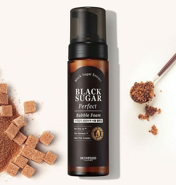 SKINFOOD - Black Sugar Perfect Bubble Foam