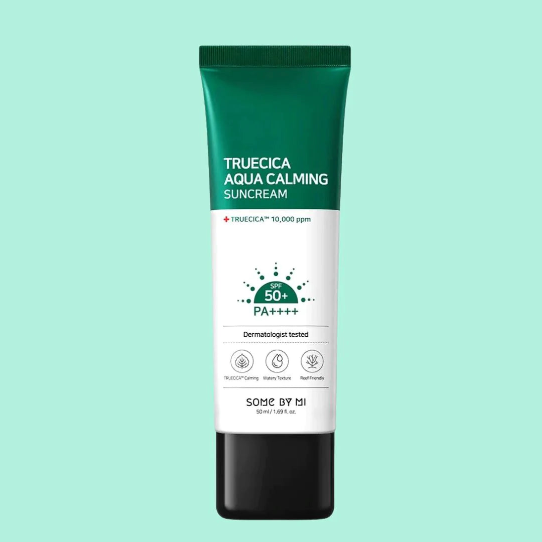SOME BY MI - Truecica Aqua Calming Suncream SPF50+ PA++++ (Discounted)