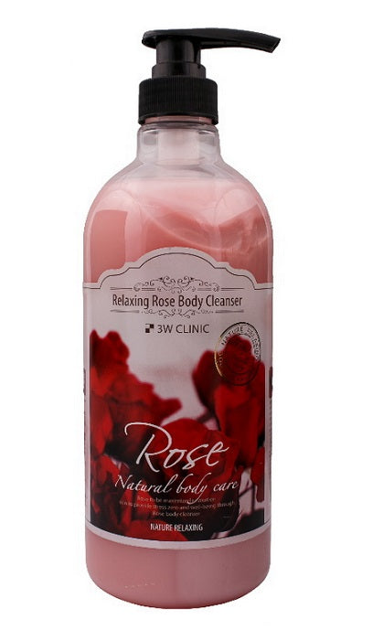 3W CLINIC - Relaxing Rose Body Cleanser