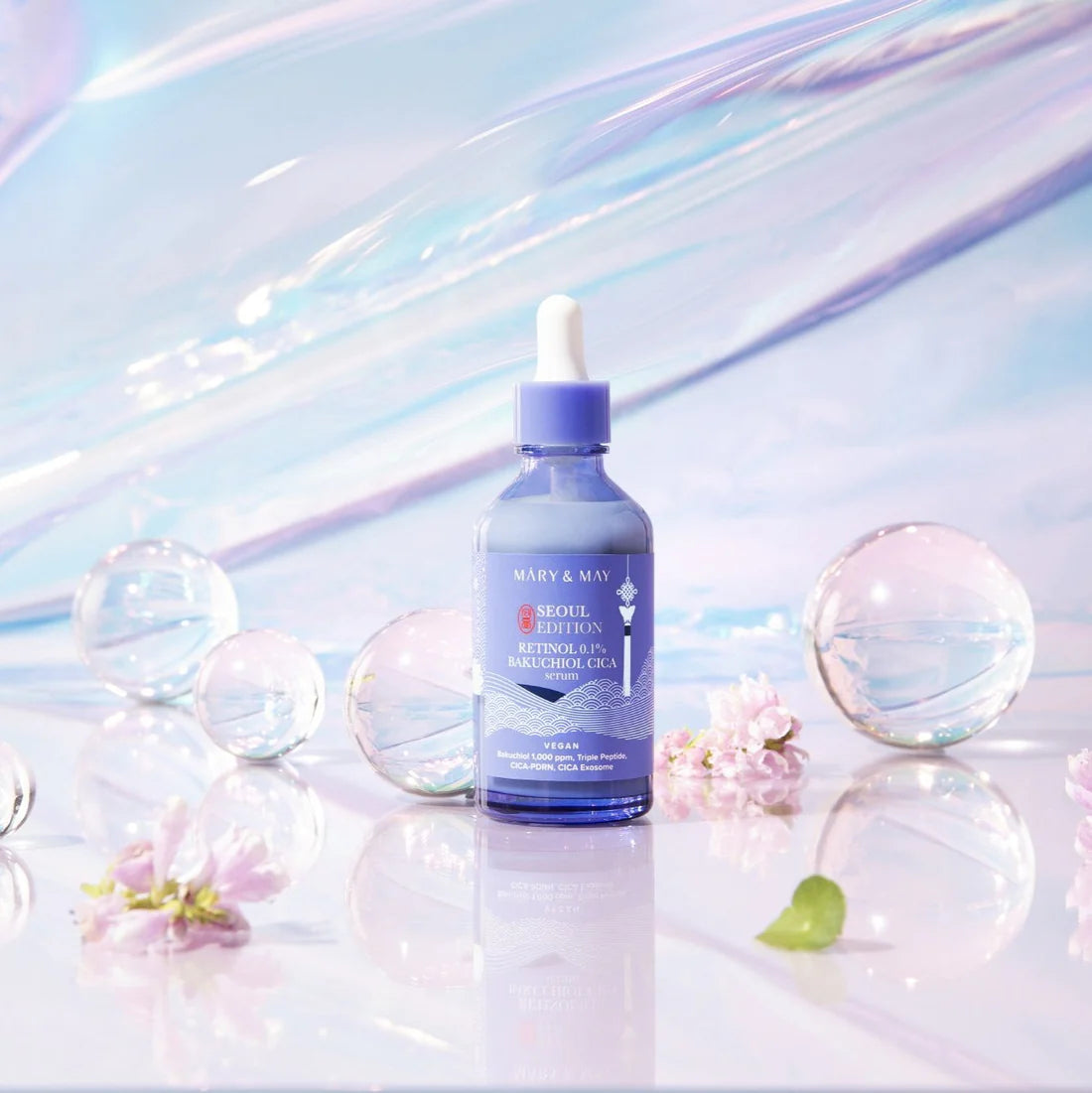 MARY & MAY - Retinol 0.1% Bakuchiol Cica Serum Seoul Edition