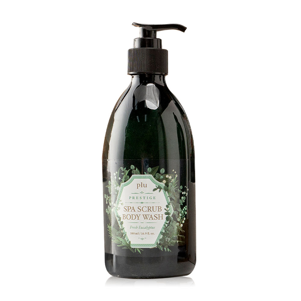 plu Prestige Spa Scrub Body Wash Fresh Eucalyptus