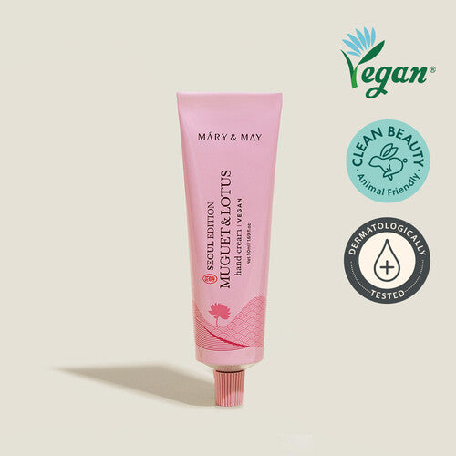 MARY & MAY - Muguet & Lotus Hand Cream