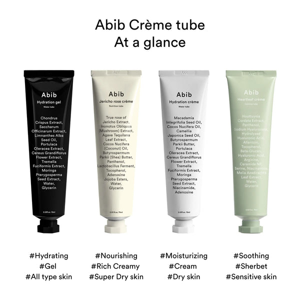 Crème Visage Nourrissante Abib Jericho Rose - 30 Ml - Soin Quotidien - Neuf Sous Emballage - EAN 8809738592700