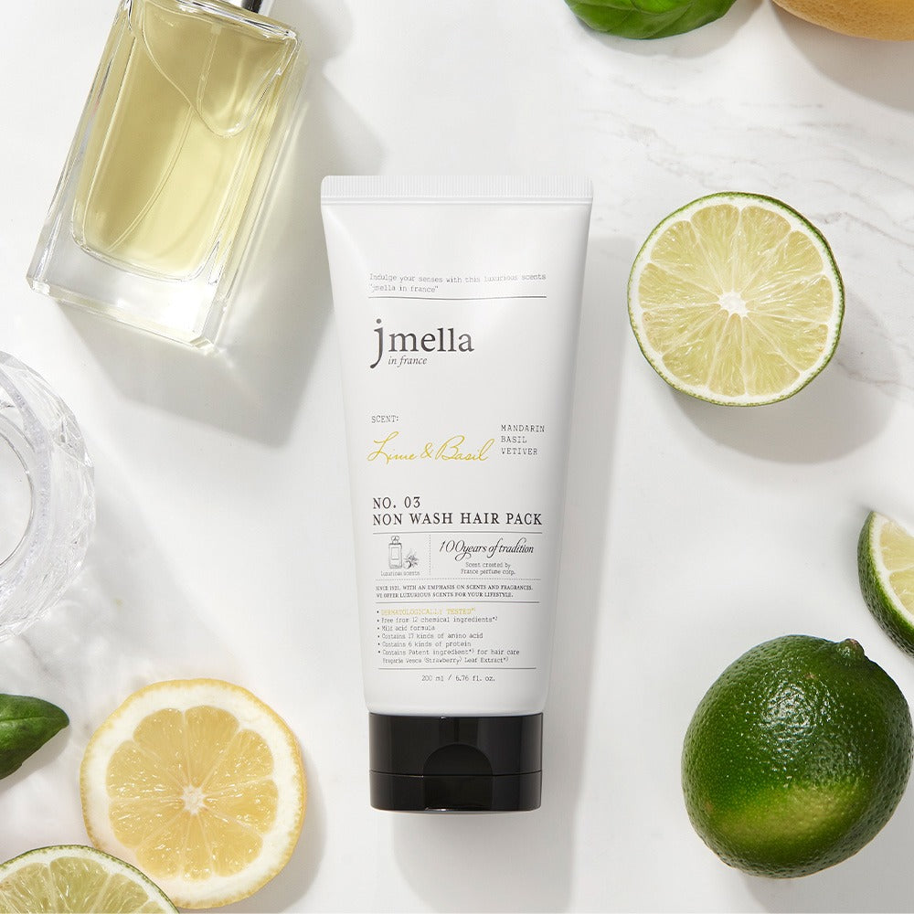 JMELLA IN FRANCE - Lime & Basil Non-Wash Hair Pack
