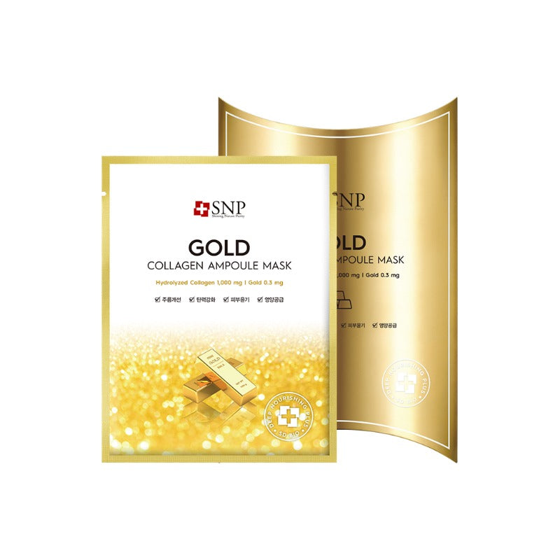 SNP - Gold Collagen Ampoule Mask