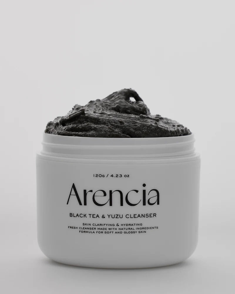 ARENCIA - Black Tea & Yuzu Rice Mochi Cleanser
