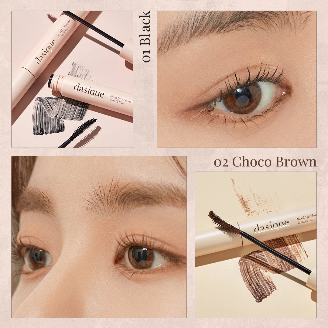 DASIQUE - Mood Up Mascara Long & Curl - Korea Cosmetics BN