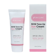 3W CLINIC - Rose Tone Up Sun Cream