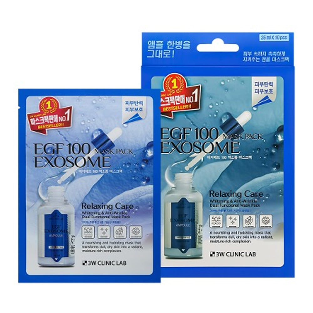 3W CLINIC - EGF Exosome Mask Pack