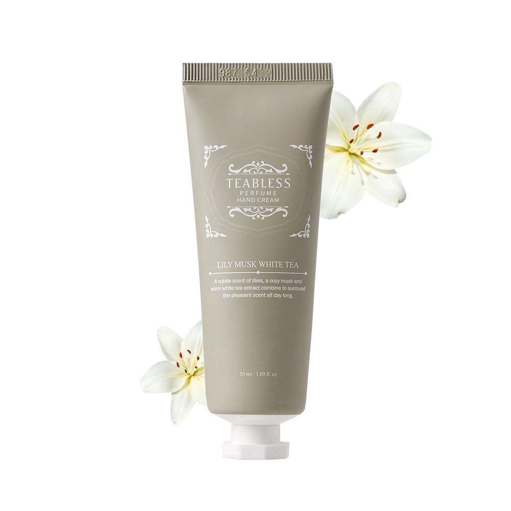 TEABLESS - Perfume Hand Cream Lily Musk White Tea