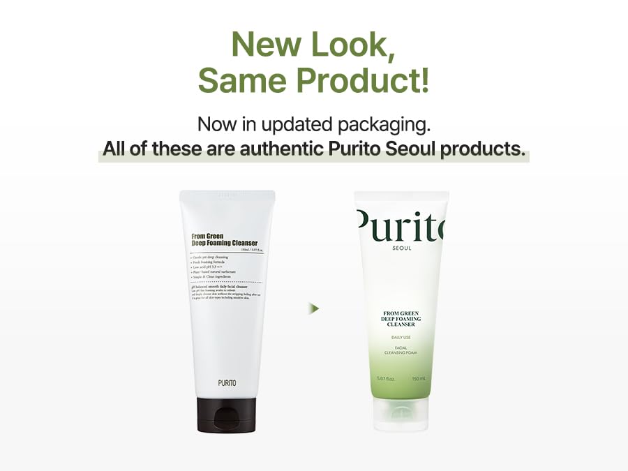 PURITO SEOUL- From Green Deep Foaming Cleanser