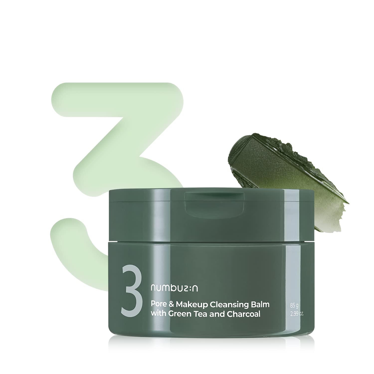 NUMBUZIN - No. 3 Pore & Makeup Cleansing Balm with Green Tea