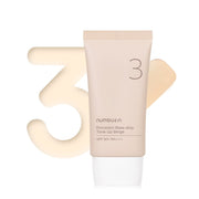 NUMBUZIN - No. 3 Porcelain Base-Skip Tone up Beige SPF 50+ PA++++