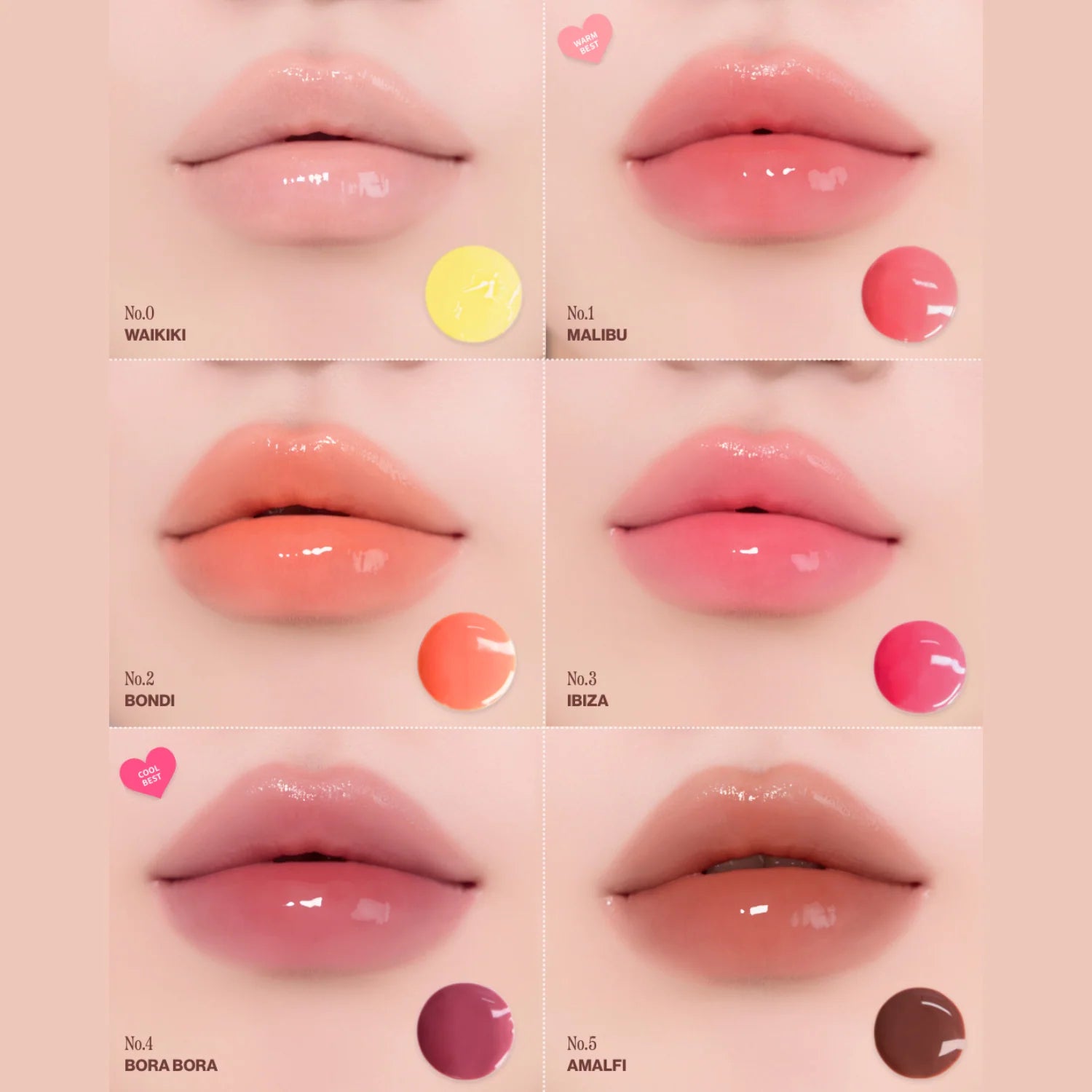 UNLEASHIA - Sunset Dazzle Gloss Balm