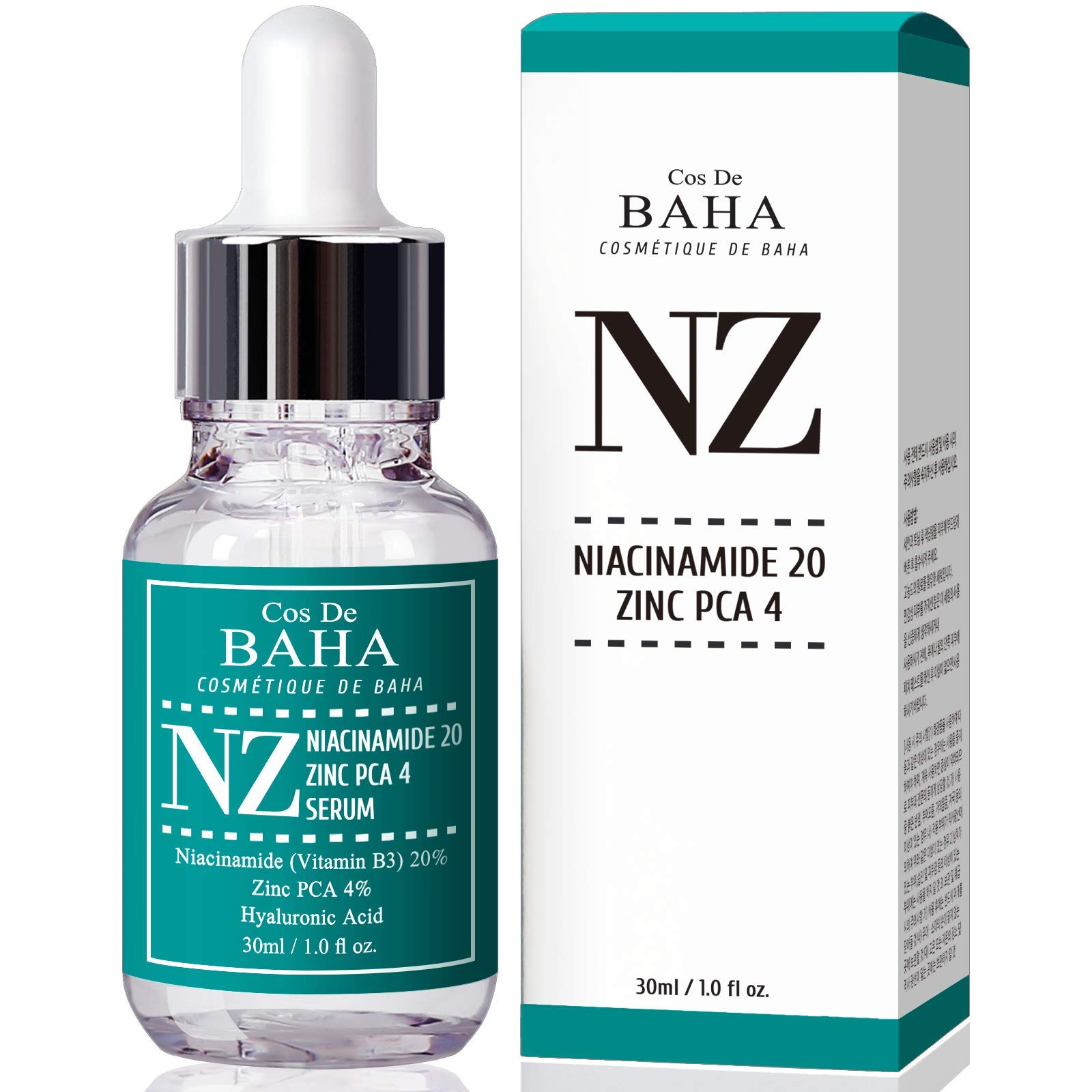 COS DE BAHA - NZ Niacinamide 20 Zinc PCA 4 Serum