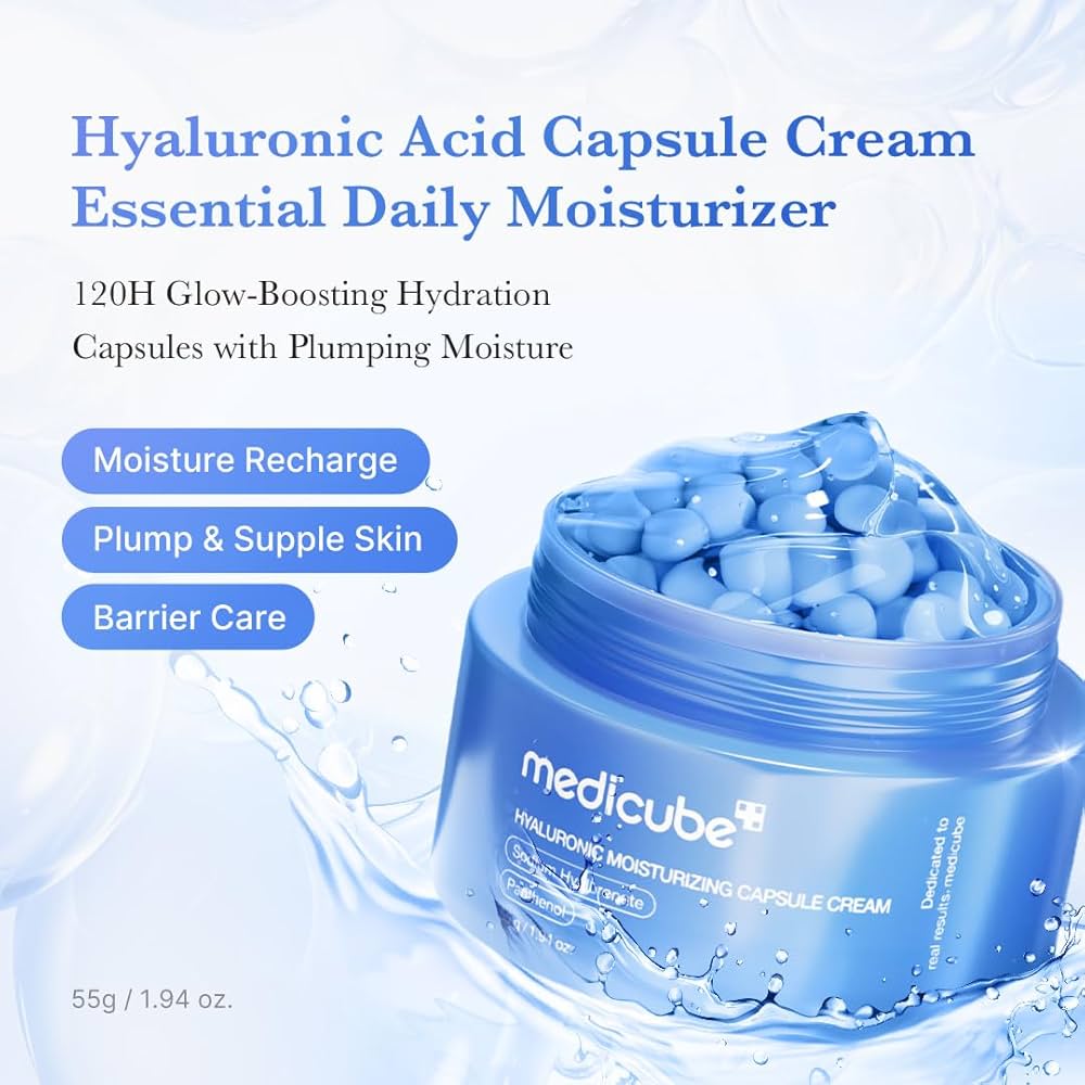 MEDICUBE - Hyaluronic Moisturizing Capsule Cream