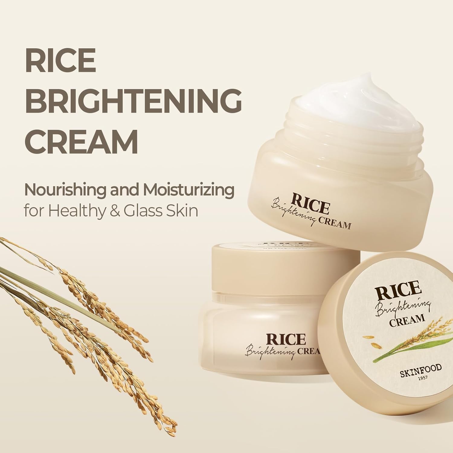 SKINFOOD - Rice Brightening Cream