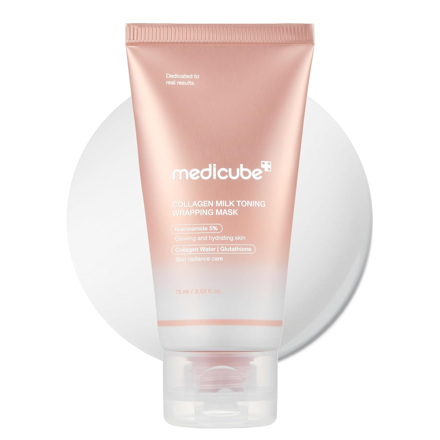 MEDICUBE - Collagen Milk Toning Wrapping Mask