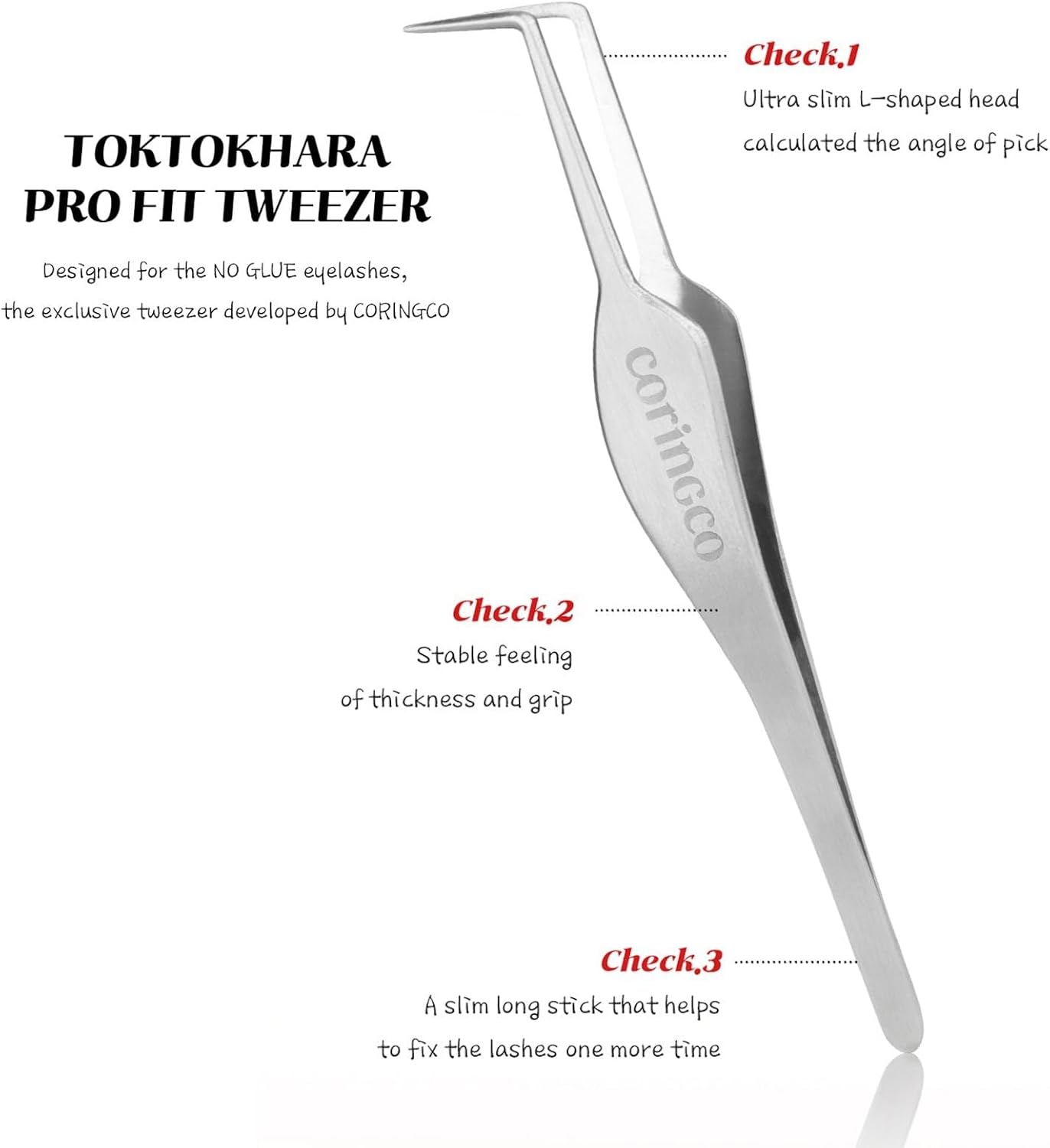 CORINGCO - Toktok Hara Pro Fit Tweezer