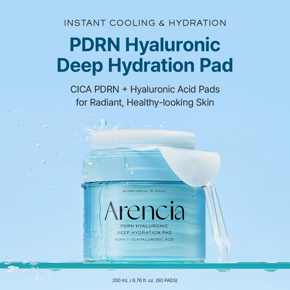 ARENCIA - PDRN + Hyaluronic Deep Hydration Pads