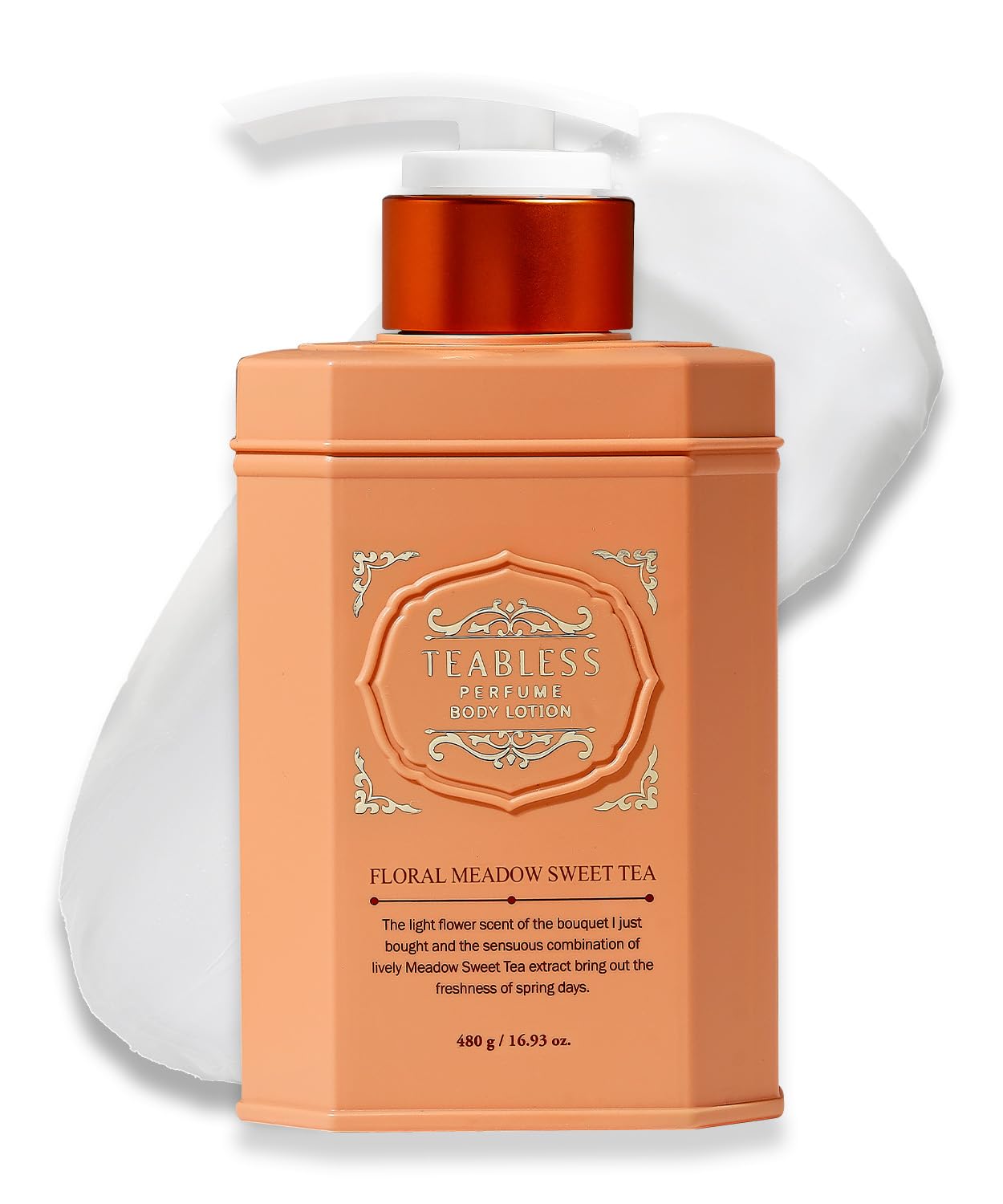 TEABLESS - Perfume Body Lotion Floral Meadow sweet Tea