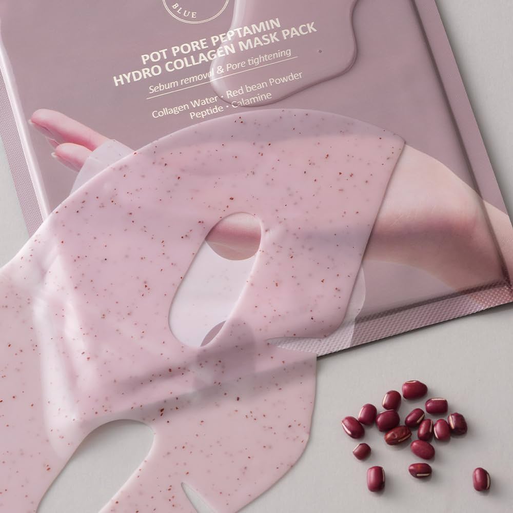HEVEBLUE - Pot Pore Peptamin Hydro Collagen Mask Pack