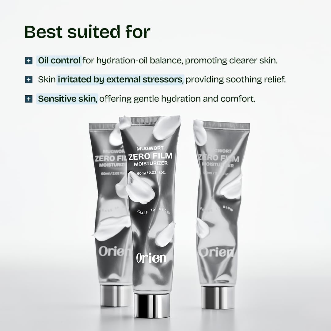 ORIEN - Mugwort Zero Film Moisturizer – Korea Cosmetics BN