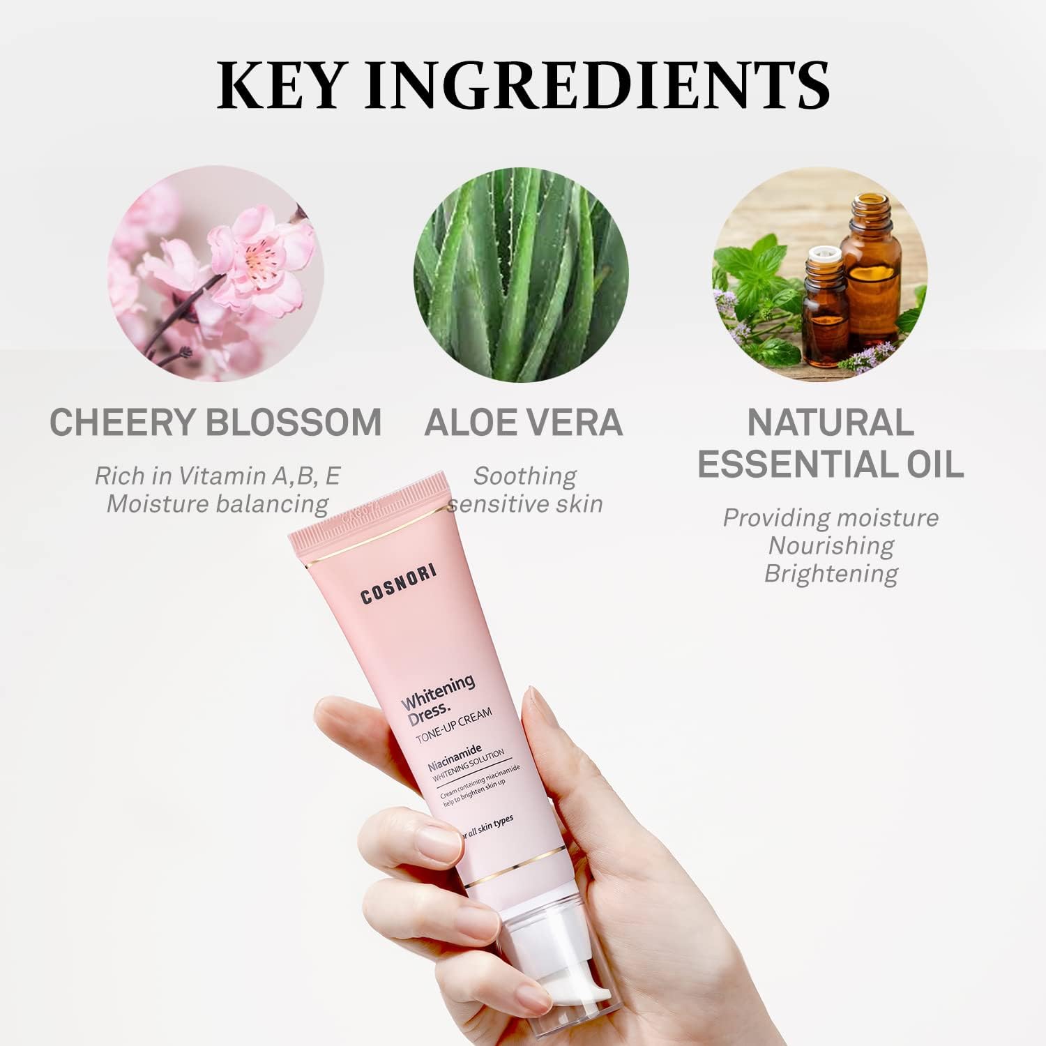 COSNORI - Whitening Dress Tone-Up Cream