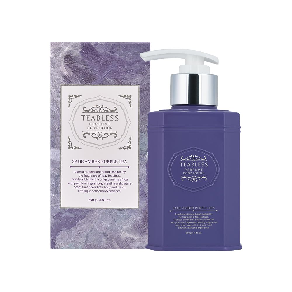 TEABLESS - Perfume Body Lotion Sage Amber Purple Tea