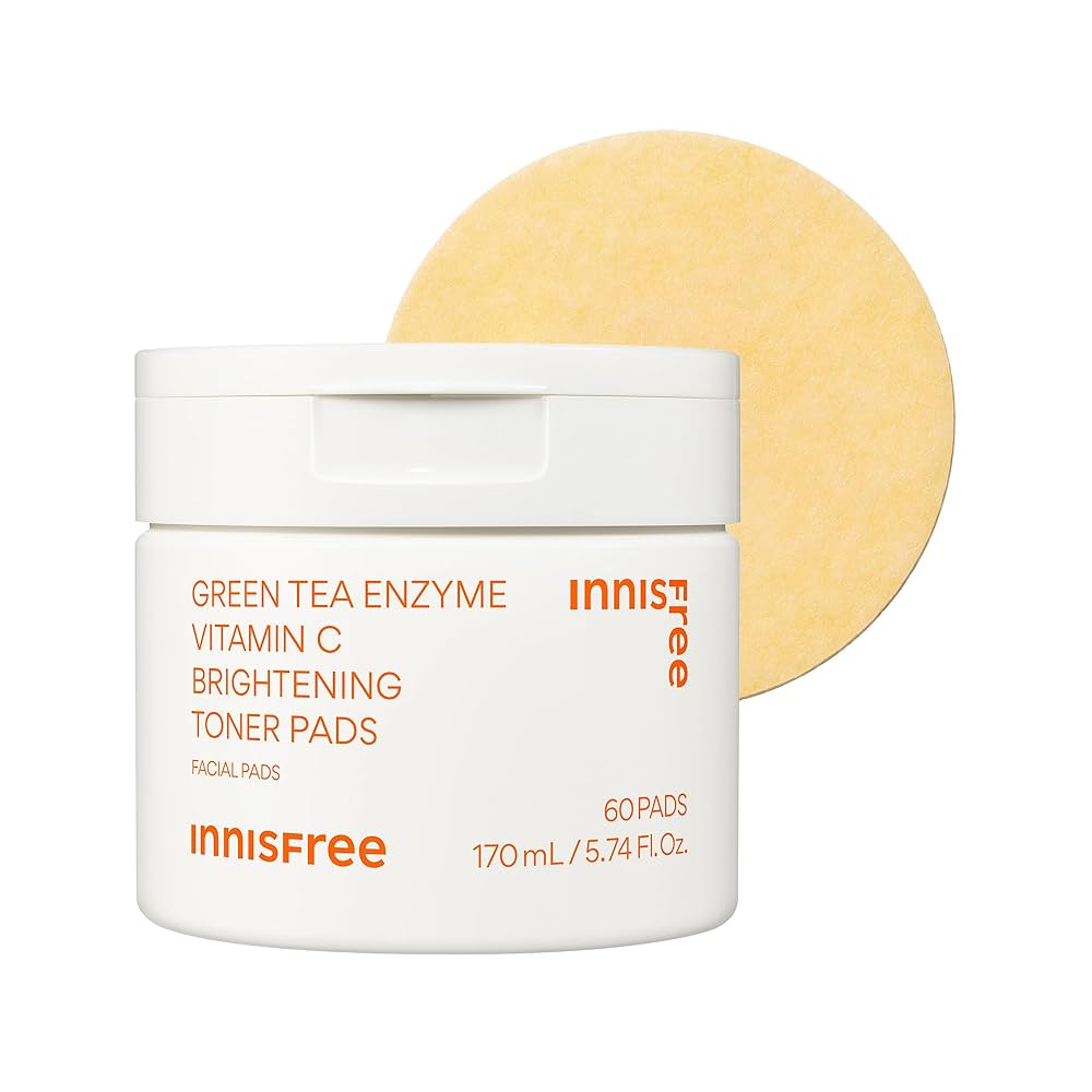 INNISFREE - Vitamin C Green Tea Enzyme Brightening Pad