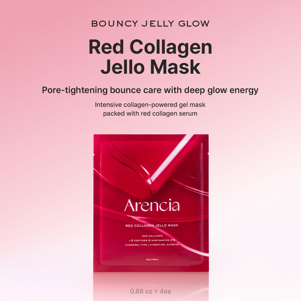 ARENCIA - Red Collagen Jello Mask